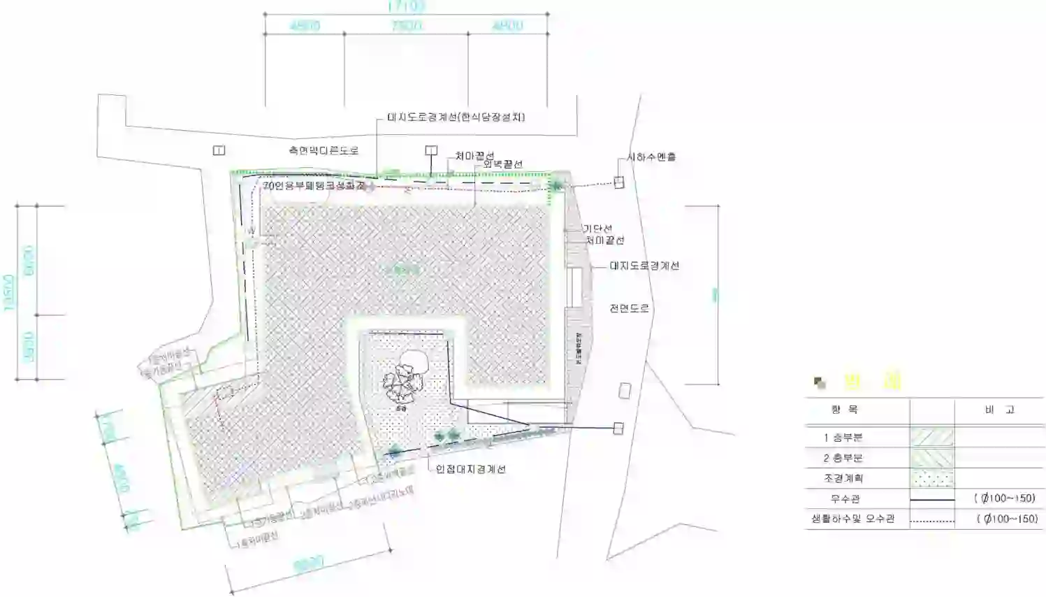 동산동 130 배치도 이미지
